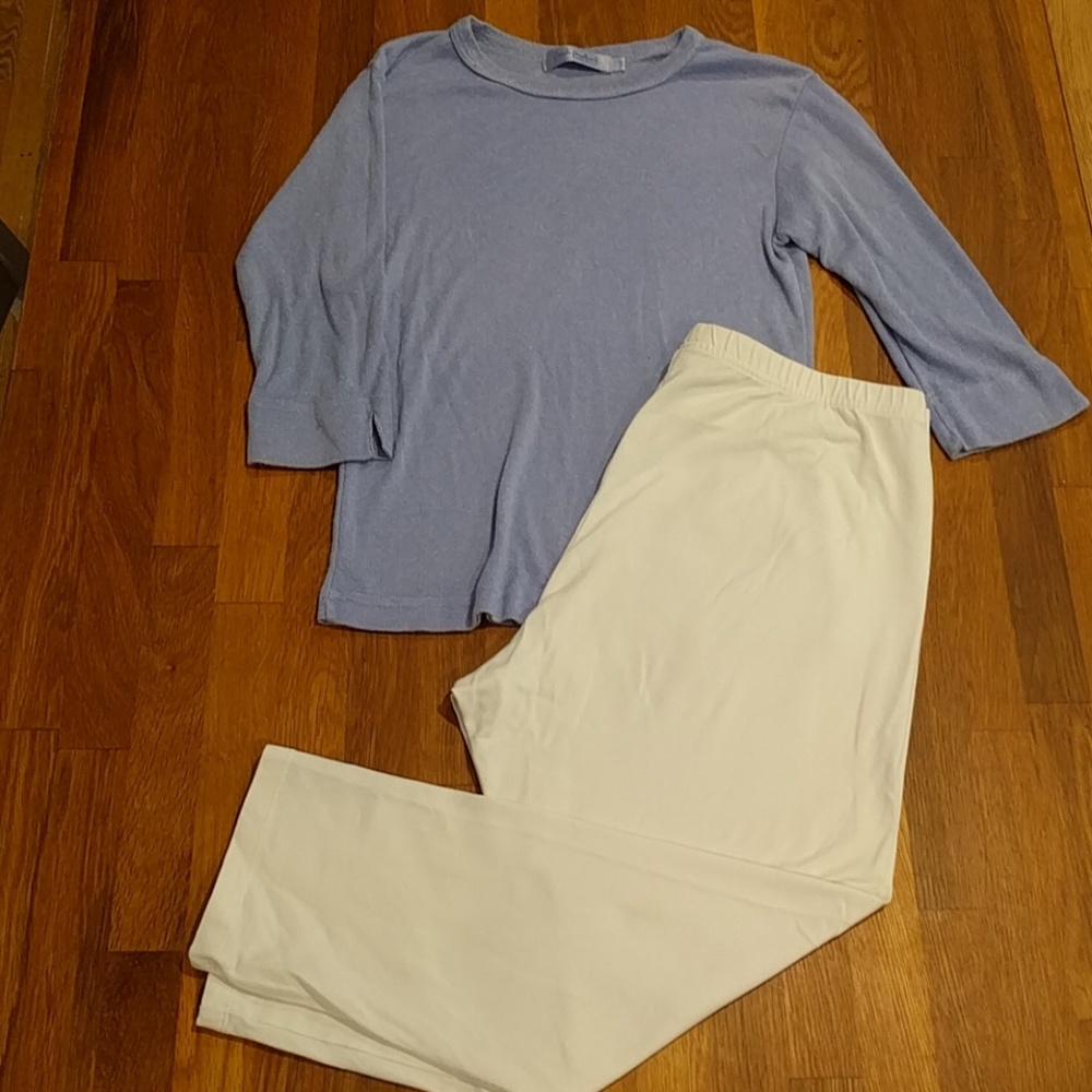 Fresh Produce 3/4 sleeve shimmer tops